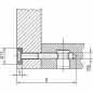 Preview: Senkkopfschrauben mit Innensechskant, M6 x 60 mm, VPE 100