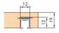 Preview: Einfachlaufschiene mit Drehriegel L: 3500mm