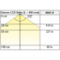 Preview: Leuchtboden Denver Snite, L: 450 mm