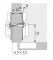 Preview: System 9000 "Hettich Direkt", Exzenter, D: 1,5 mm