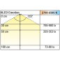 Preview: Anbauleuchte IILED Emotion mit IR-Sensor, Edelstahl