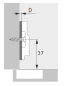 Preview: Paralleladapter für Kreuzmontageplatten 9000, D: 3,0 mm