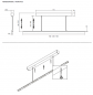 Preview: Pendelleuchte Emotion, L: 1200 mm