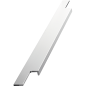 Preview: MB-Griffleiste TRIM, Aluminium chrom, L= 795mm, B=38 mm, H=13 mm