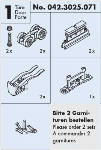 EKU Divido 100 GR Garnitur