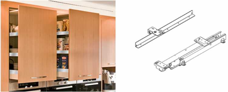 EKU Forte Hochschrankauszug, Auszugslänge 530 mm