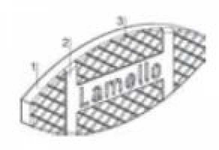 Verbinderplättchen Lamello 56 x 23