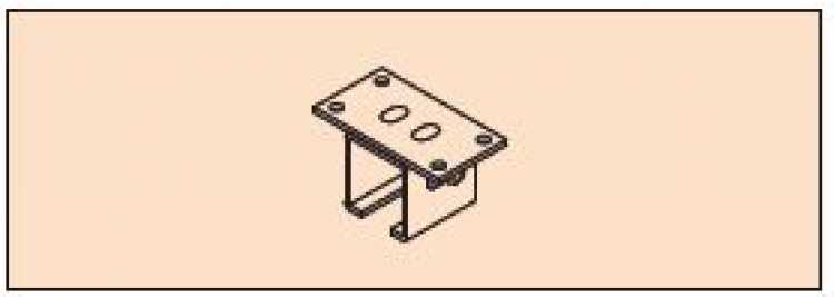 Deckenmuffe inkl. Arretierschraube