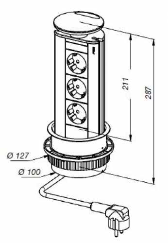 Steckdosen EVOline PORT