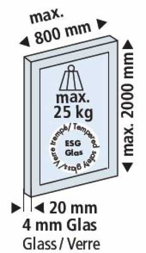 Garnitur EKU Frontal 25 GR 20/20 3-türig