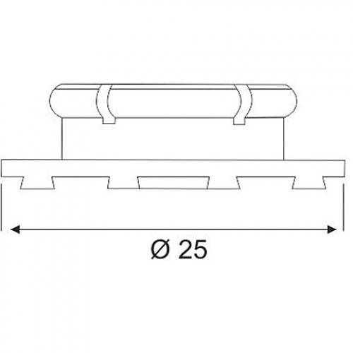 Plattenverbinder Discus F