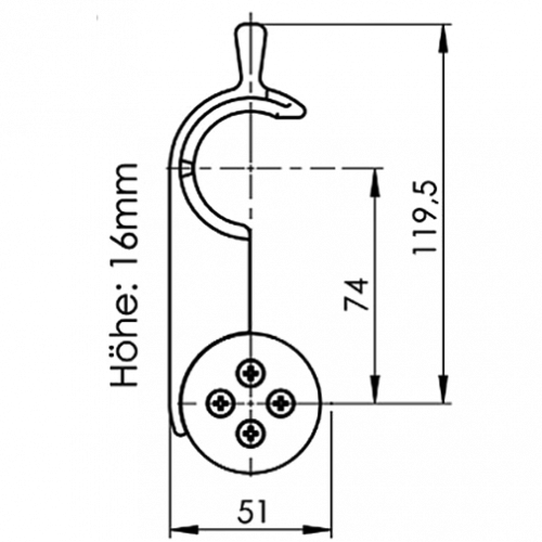 Tischverbinder TV-Lock