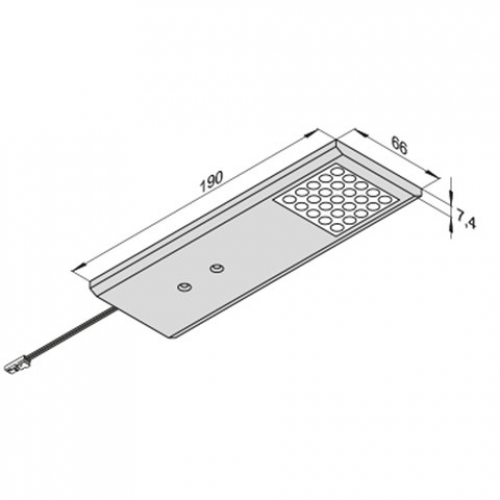 Anbaugehäuse Matrix Long, Aluminium