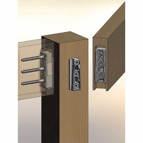 Schwerlast-Verbindungsbeschlag Solid F+M, zweiteilig, Set