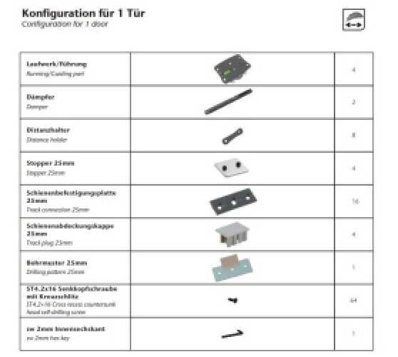 opk Submarine S 15 kg 1 Tür 2 Dämpfer 25 mm