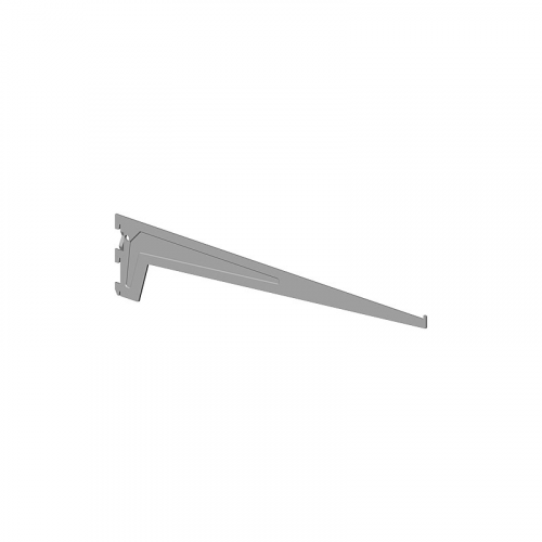 Träger, Tiefe: 600 mm, RAL 9006 weißaluminium