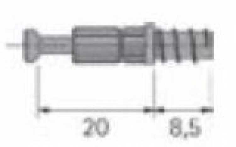 Twister Einschraubdübel DU 319, VPE 20
