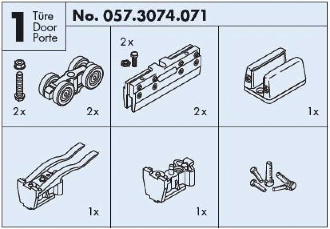 Garnitur EKU Porta 100 GFO