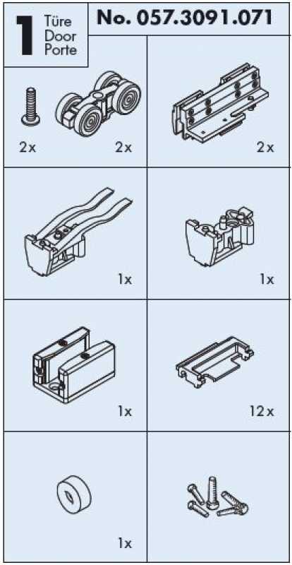 Garnitur EKU Porta 100 GW