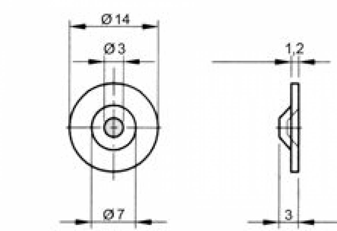 Druckmagnetschnäpper weiß