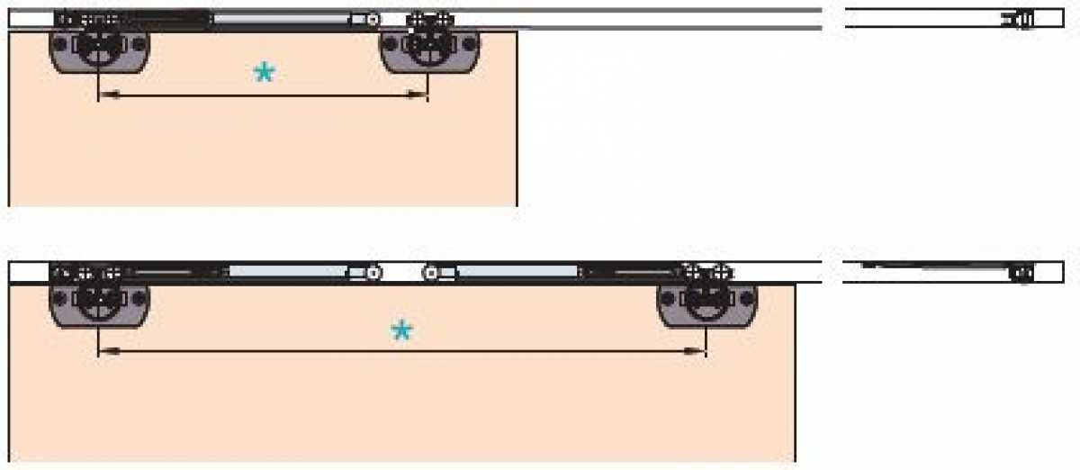 EKU Clipo Dämpfung für 1 Tür, 8 - 16 kg