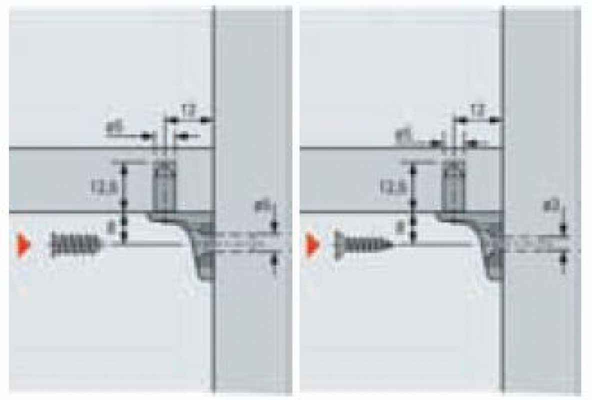 Bodenträger Sekura 7 vernickelt 5 mm, VPE 20