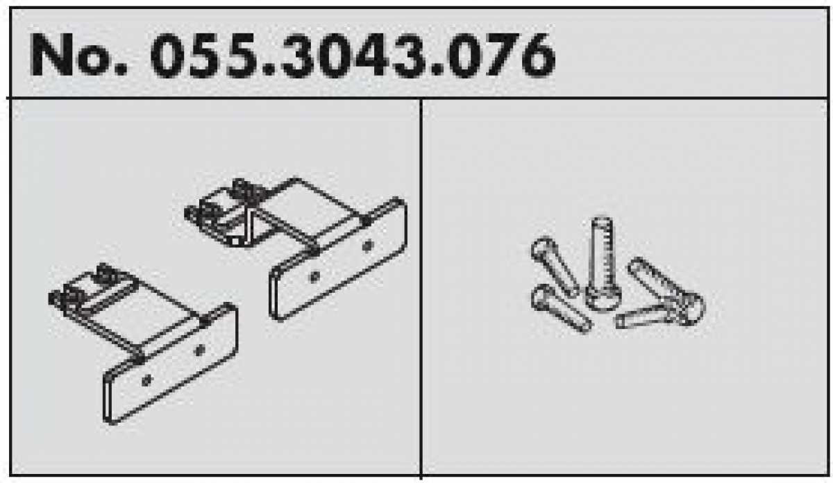 EKU Regal/Frontal Adapter 055.3043.076