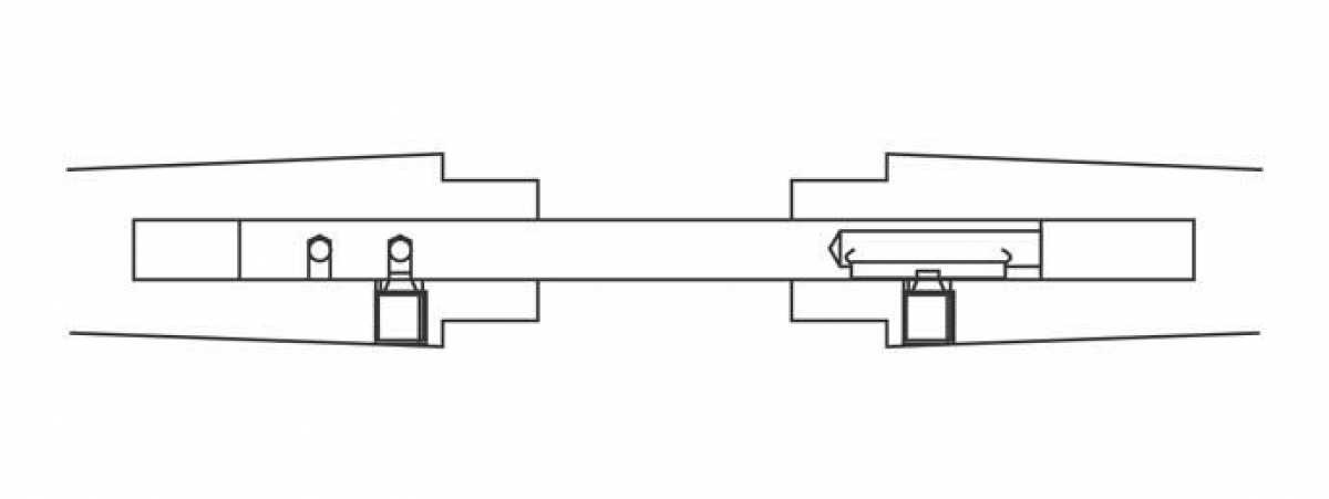 Stabil-Drückerstift FSB 9 x 120 mm