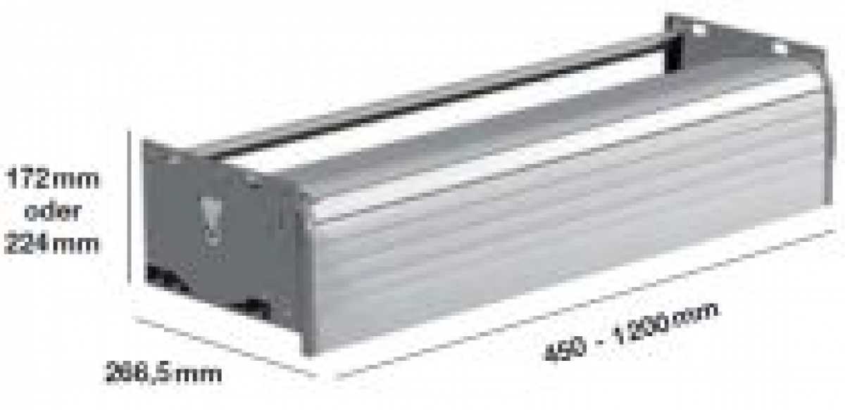 Rolladenbox EASY ROLL Plus 25 KH bis 1400, KB bis 600 mm