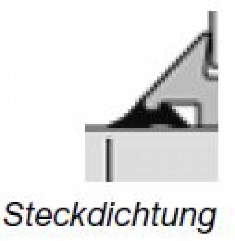 Steckdichtung Nischensystem