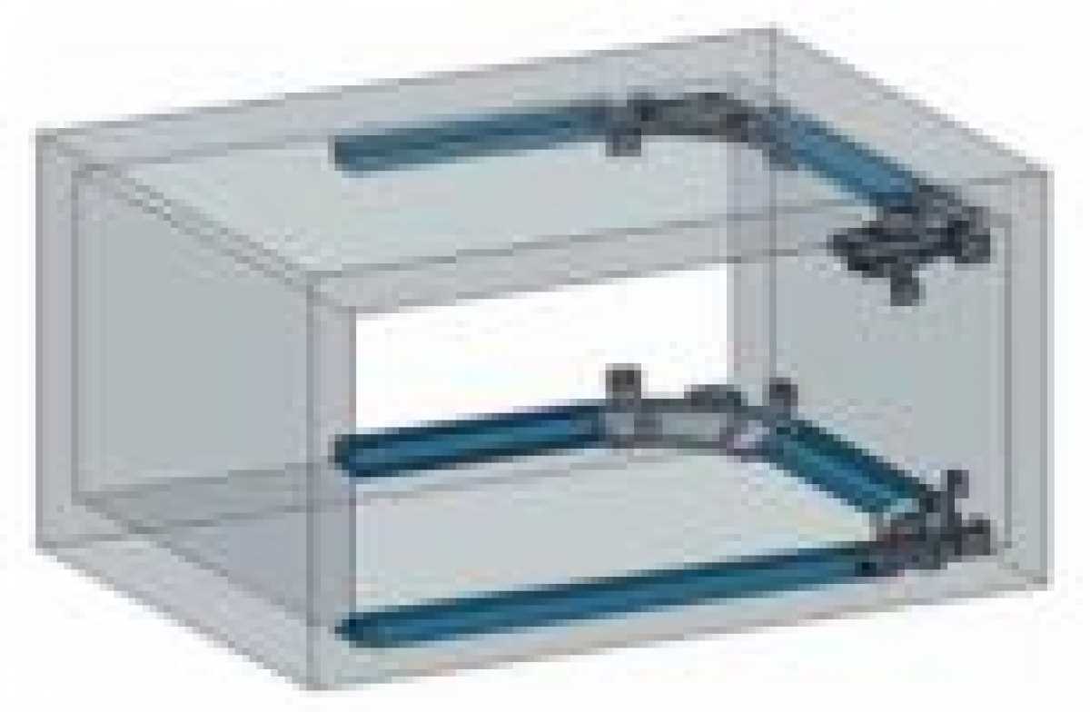 Bogen 90° für horizontales Führungssystem