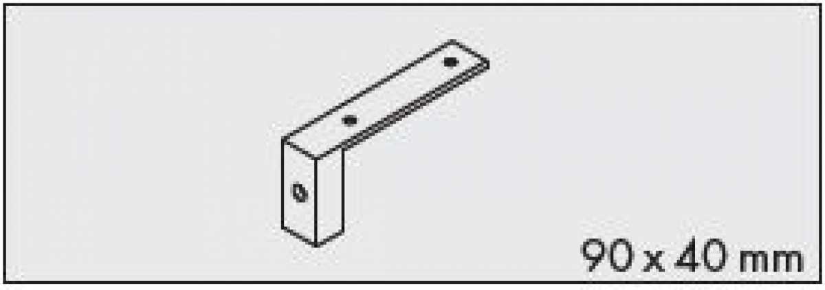 Adapter für Holztüren