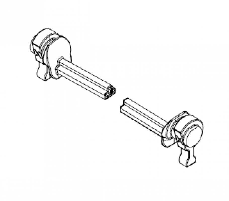 Adapter Typ A Push to open Synchro, für Quadro V6/V6+/4D V6