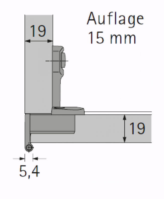 Selekta Pro 2000, Auflage: 15 mm, 270°, vorliegend