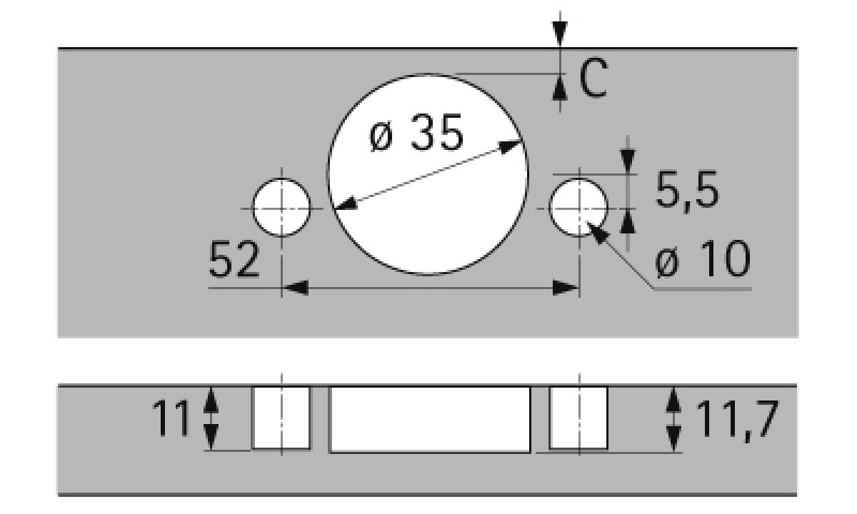 Intermat 9943, 110°, TH 44, halb vorliegend