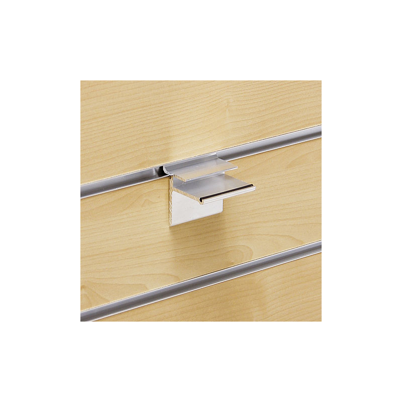 Glasplattenträger, Tiefe: 50 mm, für Glasplattenstärke: 10 mm