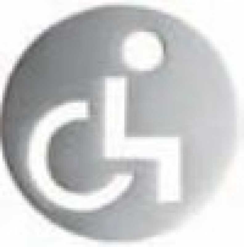 Pictogramm selbstklebend Behinderte