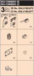 Garnitur EKU Combino 20 H IS 3 Türen
