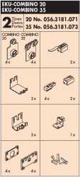 Garnitur EKU Combino 35 H MS 2 Türen