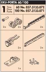 Garnitur EKU Porta 60 HM
