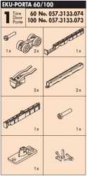 Garnitur EKU Porta 60 HMT