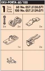 Garnitur EKU Porta 60 H