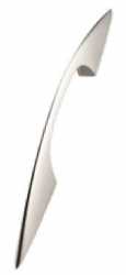 Möbelgriff ARROW, Edelstahl-Optik, BA: 256 mm