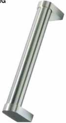 Möbelgriff BIG, Edelstahl-Optik, BA: 192 mm