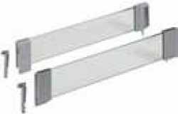 DesignSide Floatglas klar/KS grau H: 144 mm, L: 300 mm