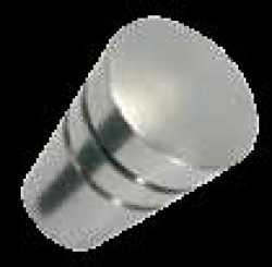 Möbelknopf KNOB 4, Edelstahl-Optik, H: 26 mm