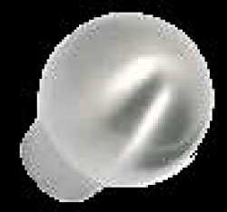 Möbelknopf KNOB 7, Edelstahl-Optik, H: 26 mm
