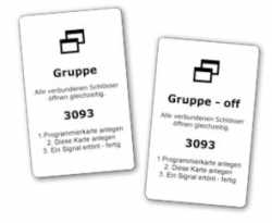 SOLO Programmierkartenset "Gruppenfunktion"