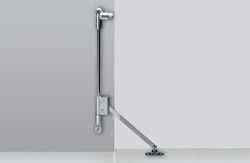 Klappenhalter Klassik D mit Magnet-Zuhaltung, 405 - 464 mm, rechts