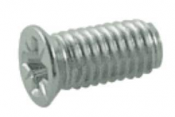 Möbel-Befestigungsschraube, M5, L: 11 mm, Senkkopf, VPE 50